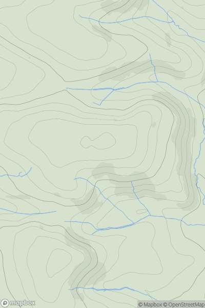 Thumbnail image for Penlan [South-West Wales] [SN201192] showing contour plot for surrounding peak